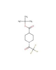 Astatech TERT-BUTYL 1-(2,2,2-TRIFLUOROACETYL)PIPERIDINE-4-CARBOXYLATE, 95.00% Purity, 0.25G